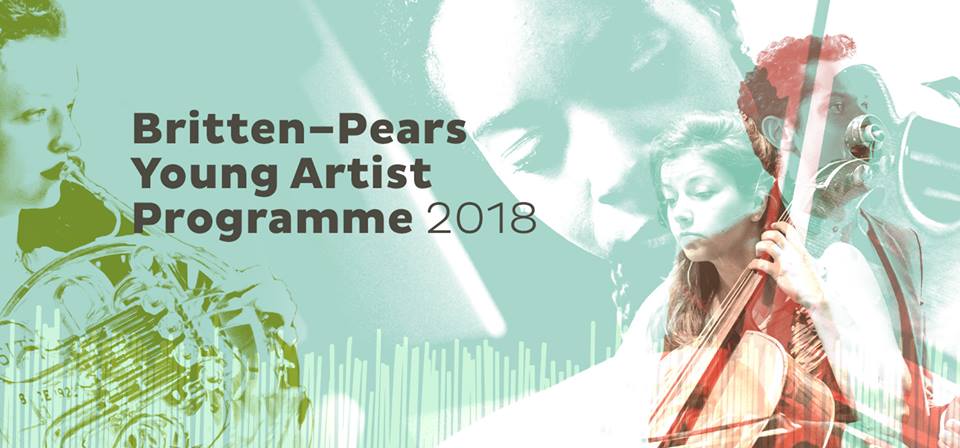 Photo of the Britten-Pears Young Artists Programme in 2018.